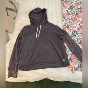 Women's vuori Gray-purple Hoodie Sweater
